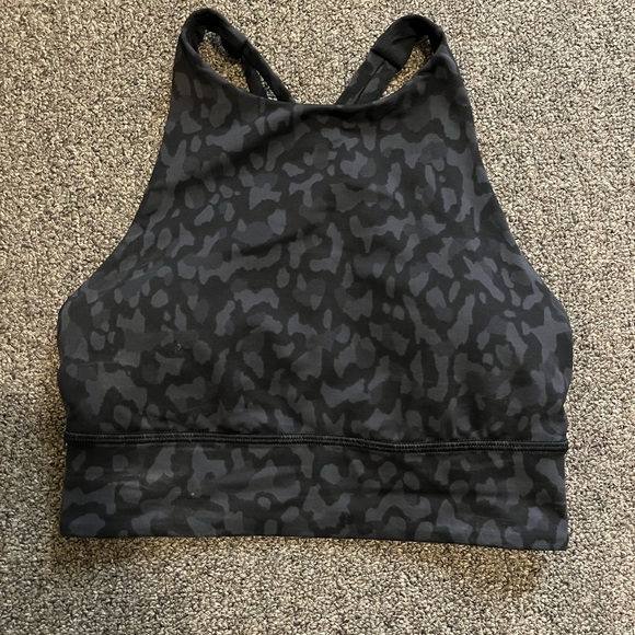 Lululemon Energy Bra High Neck Long Line *Medium Support B-D - Picture 4 of 6